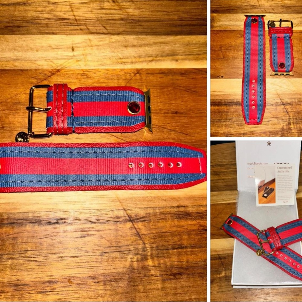 Spark*l Band Blue/Red Rigatela